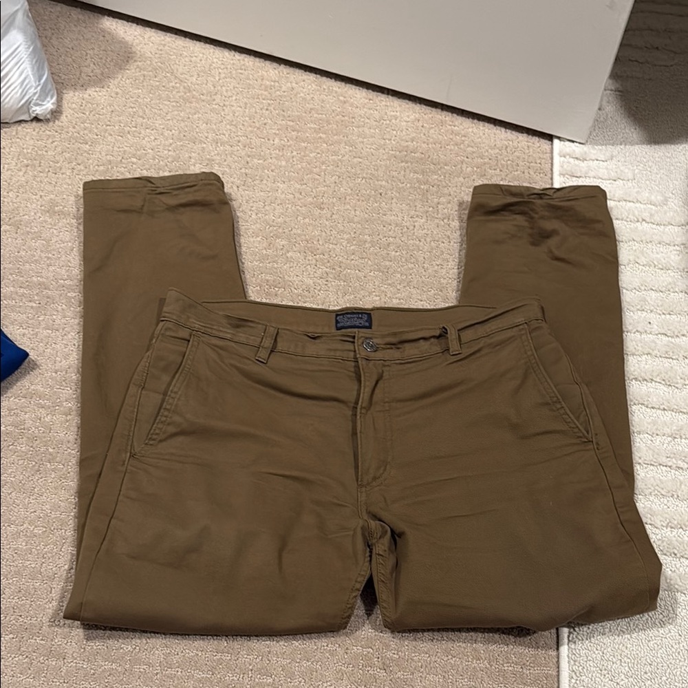 Levi's Brown Chinos Classic Cotton Blend